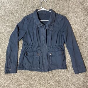 Aeropostale Women's Navy Utility Jacket